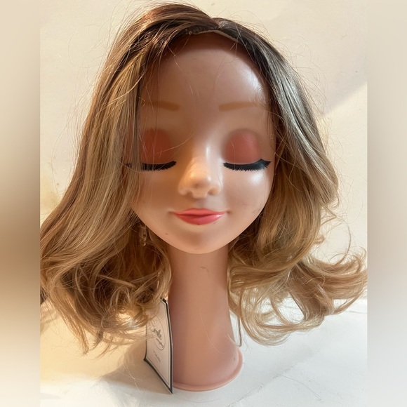 Smile Everyday Blonde Wig Human Hair Blend - Picture 1 of 8